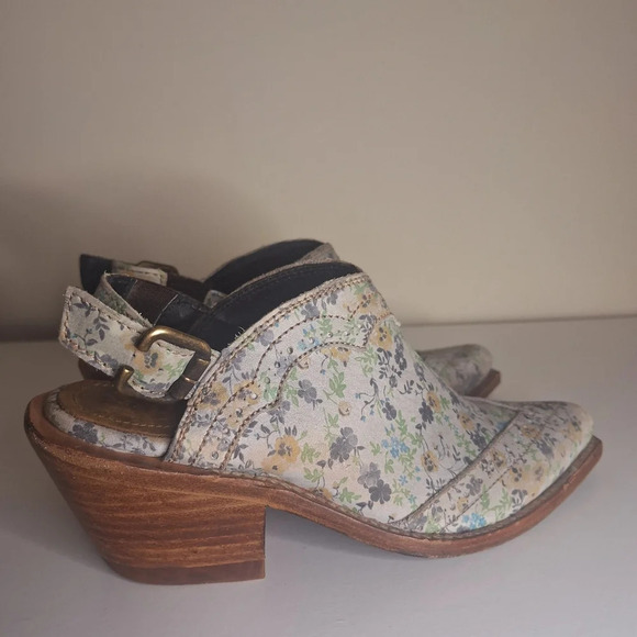 Liberty Black Mila sling back booties SZ 7 - Picture 2 of 9